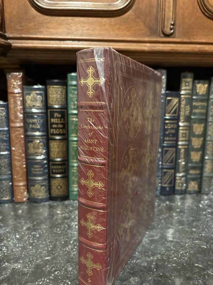 The Confessions of Saint Augustine Easton Press NEW Leather Bound Collector’s Ed