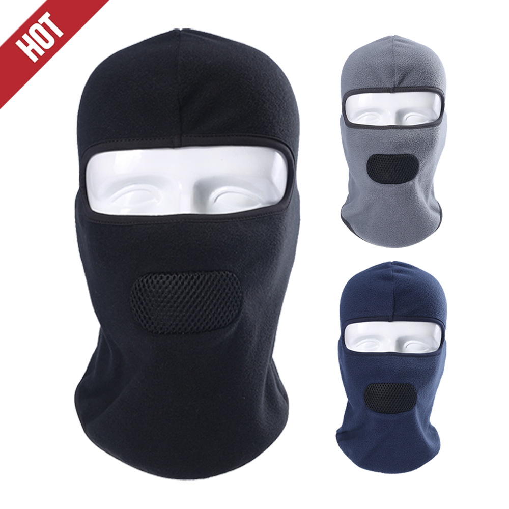 Windproof Fleece Balaclava Ski Mask with Breathable Design for Winter Warmth