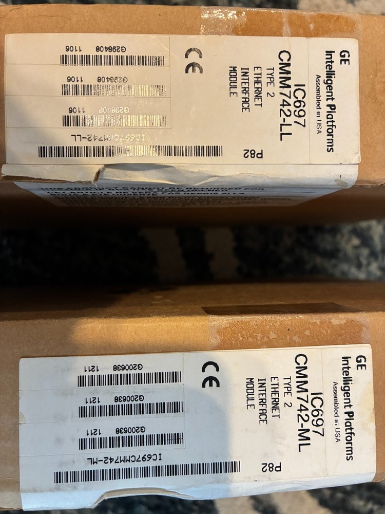 GE Fanuc Item# IC697CMM742 Ethernet Interface Module - Brand New Factory Sealed
