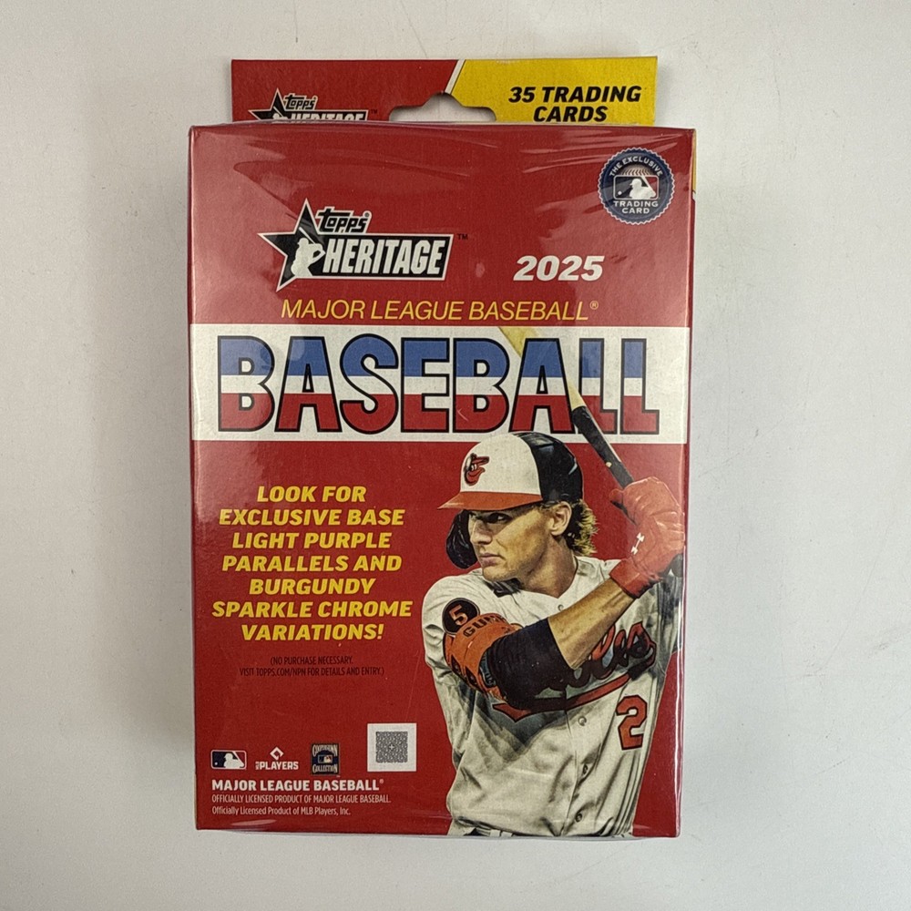 2025 Topps Heritage MLB Baseball Trading Cards Hanger Box