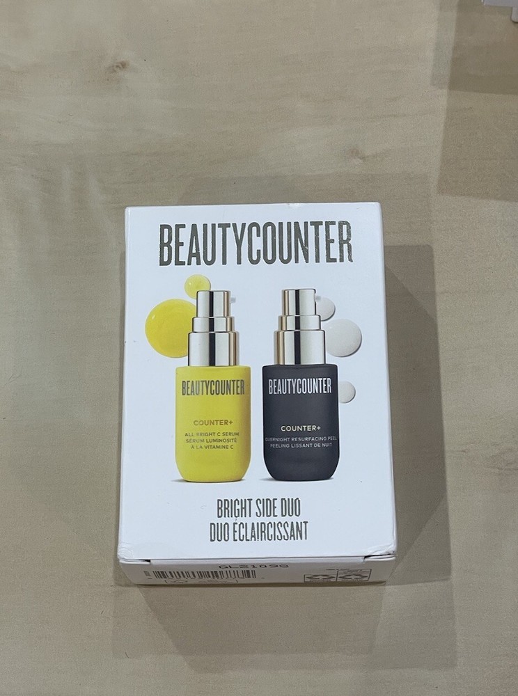 Beautycounter Bright Side Duo Gift Set C Serum New In Box
