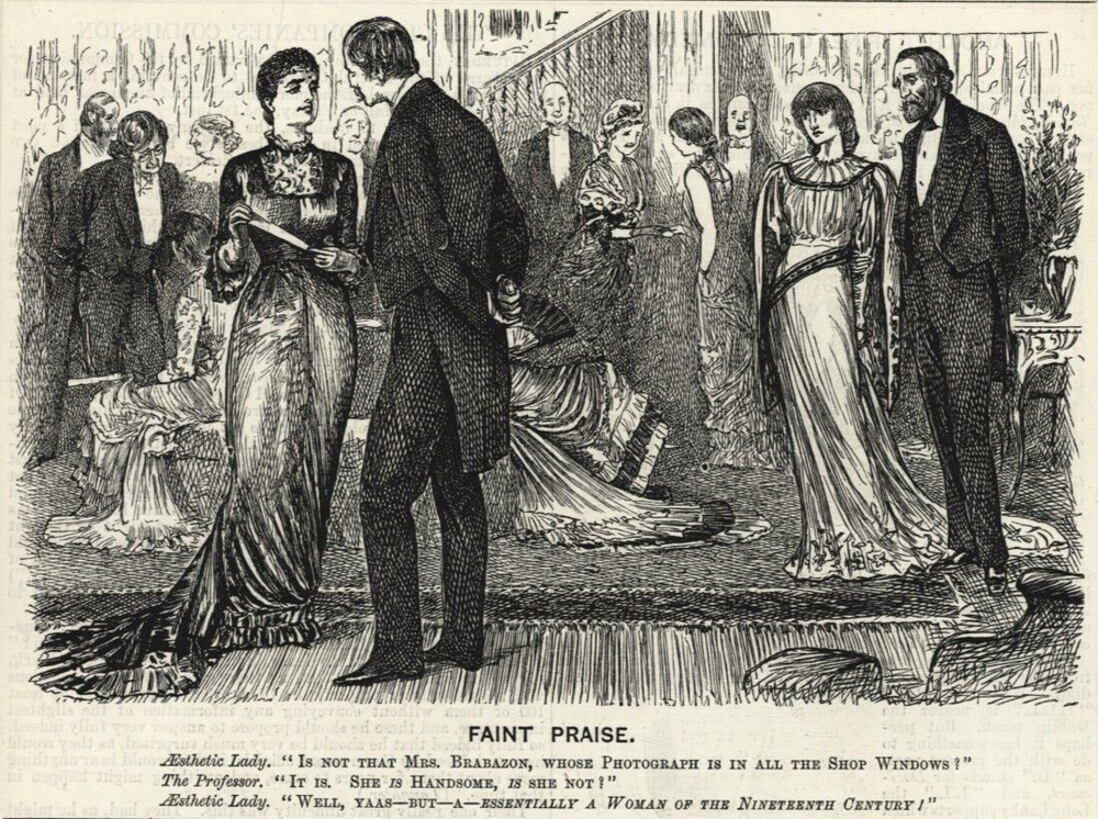 1881 Du Maurier Illustration Musical Duchess Amateurs Distinguishing Art