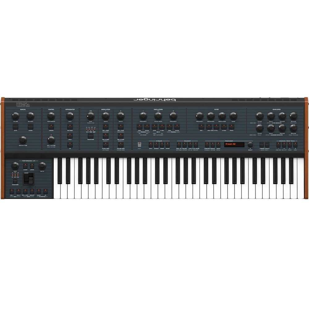 Behringer UB-Xa 16-Voice Analog Synth with Multi-Timbral Polyphony  