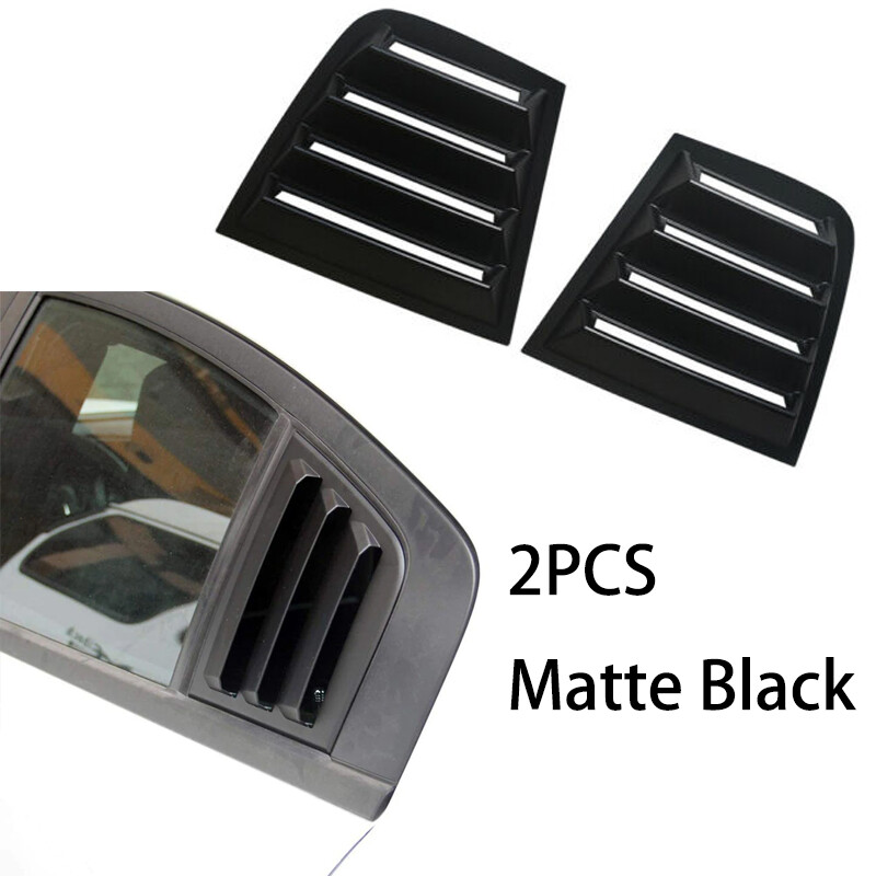 Side Window Louvers Air Vent Scoop Shades Cover Blinds for Dodge Charger 2011-22