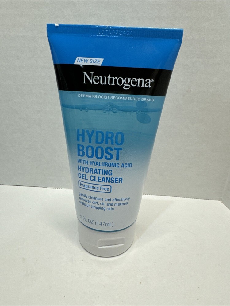 Neutrogena Hydro Boost  Cleanser W/ Hyaluronic Acid Hydrating Gel Cleanser NEW !
