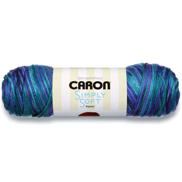 Spinrite Caron Simply Soft Paints Yarn Oceana Pack of 1 Skein