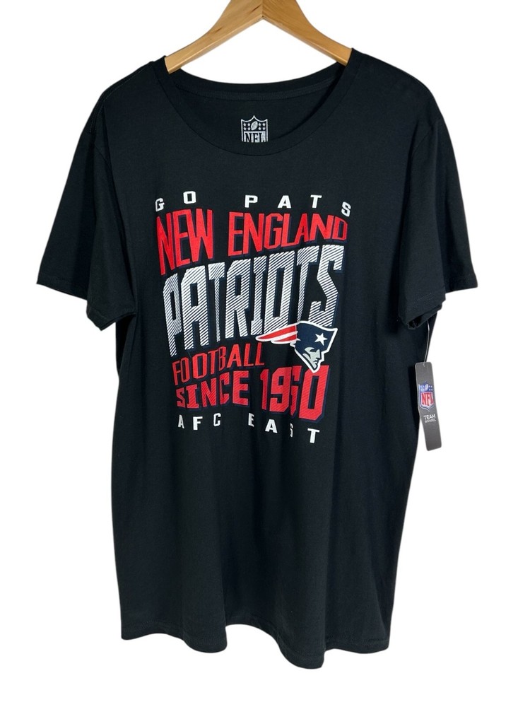 NFL Team Apparel Shirt Mens XL New England Patriots NFL Football TShirt Sports