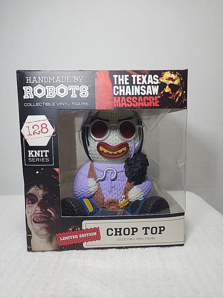 Handmade by Robots Chop Top Full Size Vinyl Figure Texas Chainsaw Massacre New