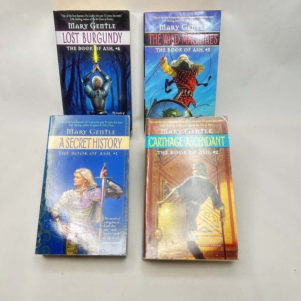 4 Books by Mary Gentle The Book of Ash Series Books 1 - 4 Military Fantasy