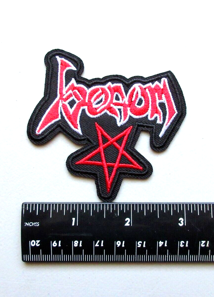 🔥VENOM HEAVY METAL BAND MUSIC BATTLE JACKET VEST HAT EMBROIDERED IRON ON PATCH