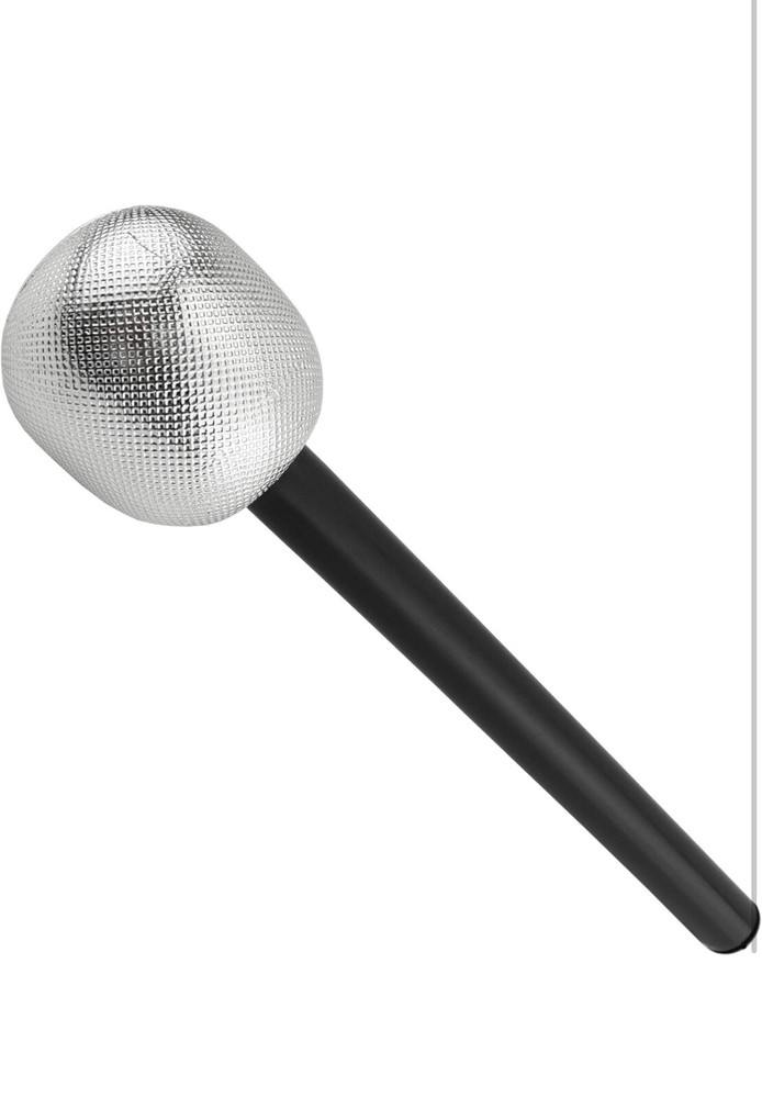 Stage Mic Costume Prop - Rock Star Toy Microphone Party Favor Decorative  11