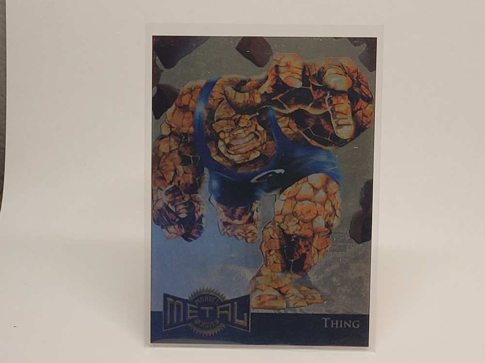 1995 Marvel Metal Gold Blaster Thing 14