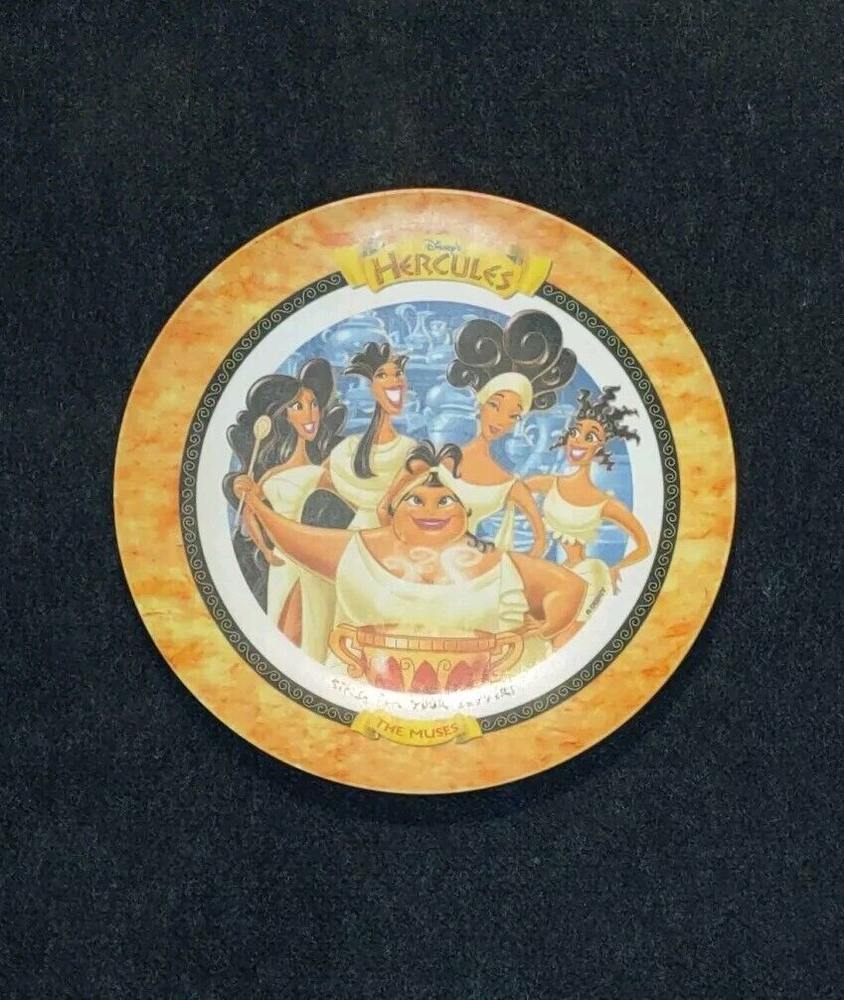McDonald's Hercules Muses Vintage Plate Sing for your Supper 1997 Memorabilia