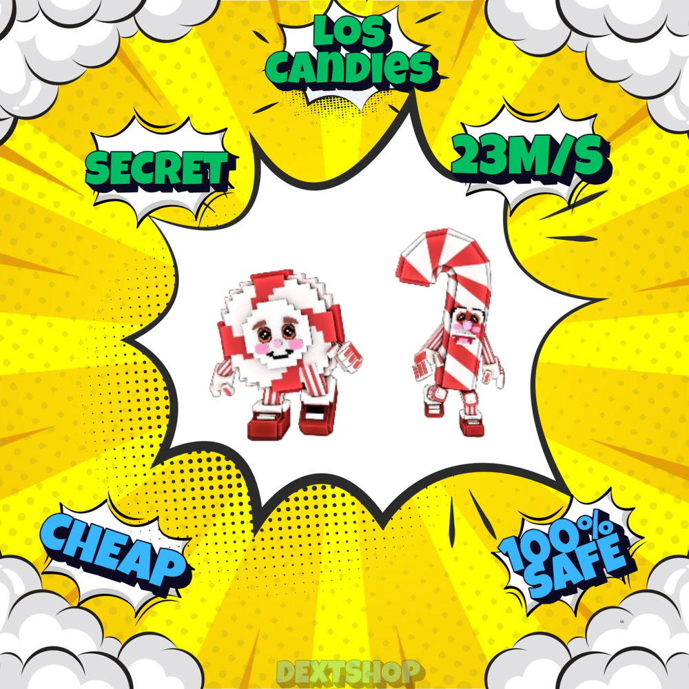 🟢Los Candies 23M/S (SECRET)💸CHEAPEST💸| SUPER FAST DELIVERY | STEAL A BRAINROT