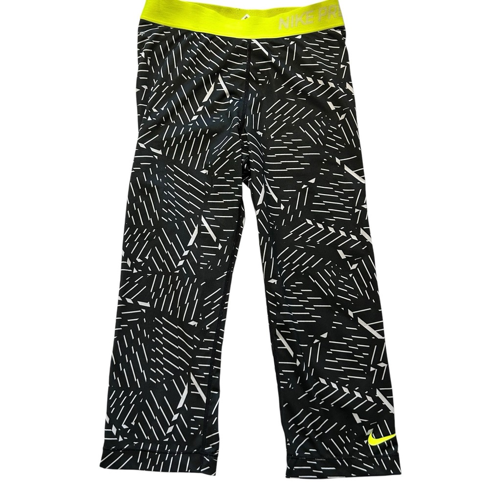 Nike Pro Dri-Fit Womens Compression Leggings for Yoga and Athletic Training Size Large