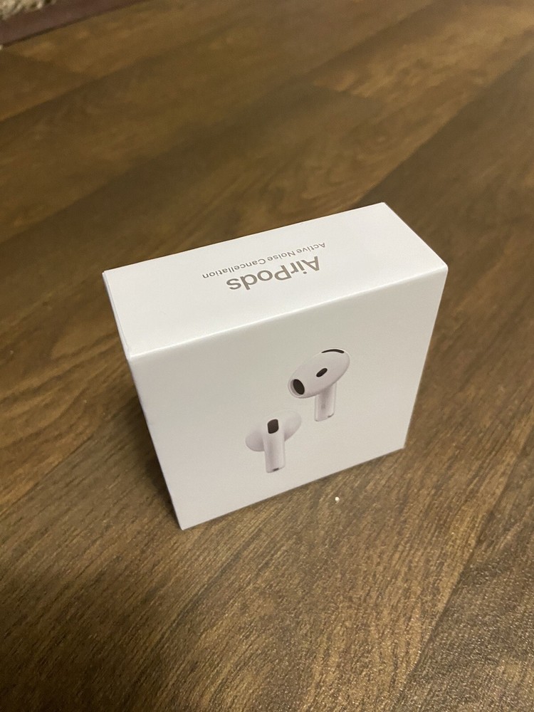 Apple AirPods 4 with Active Noise Cancellation in White