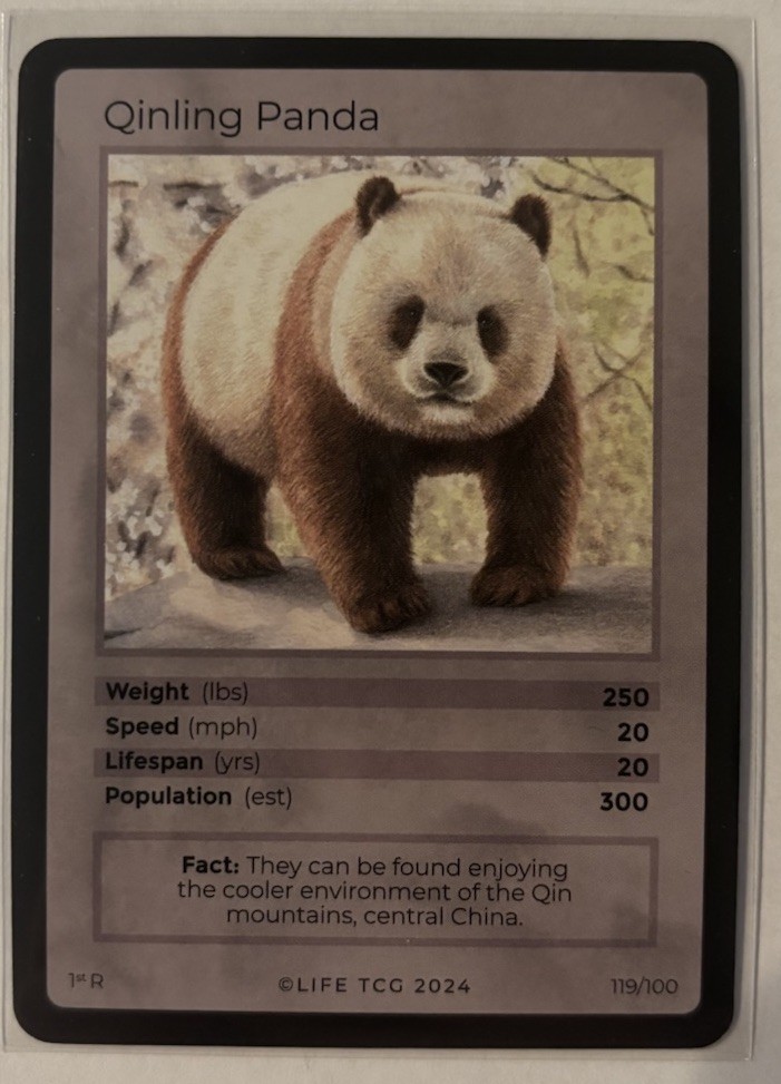 Life TCG Qinling Panda 119/100 Non-Holo
