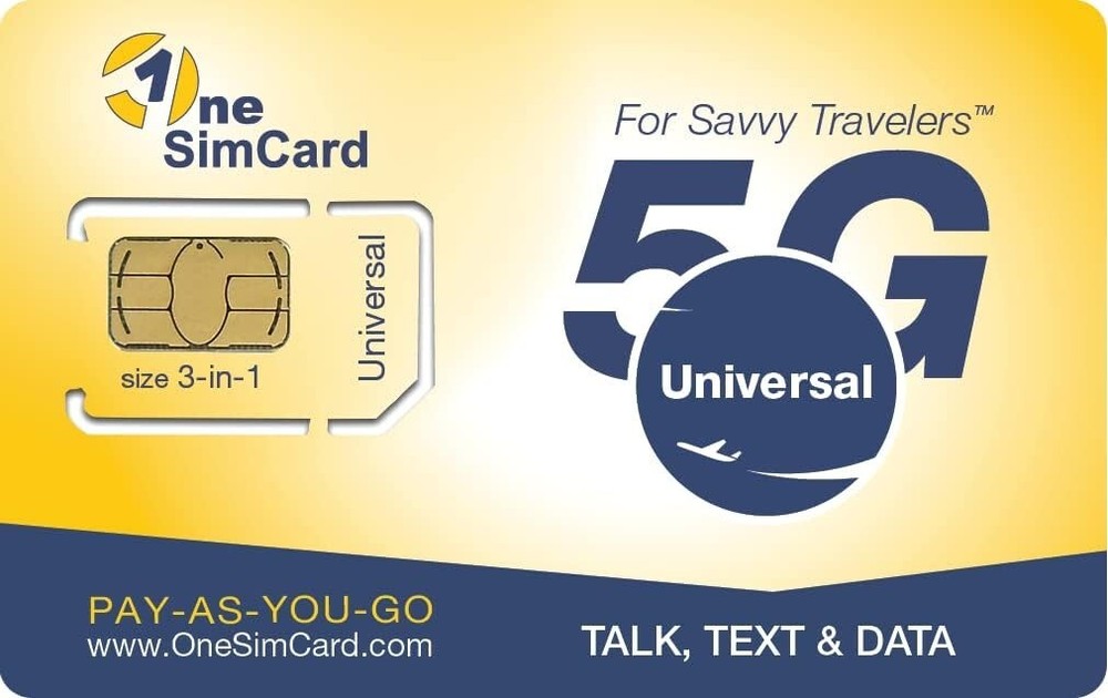 Stay Connected with 3-in-1 Universal SIM - Free Incoming Calls in 160+ Countries