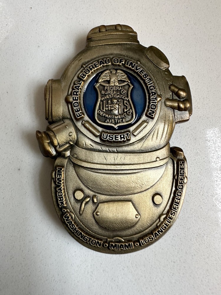 FBI USERT Challenge Coin
