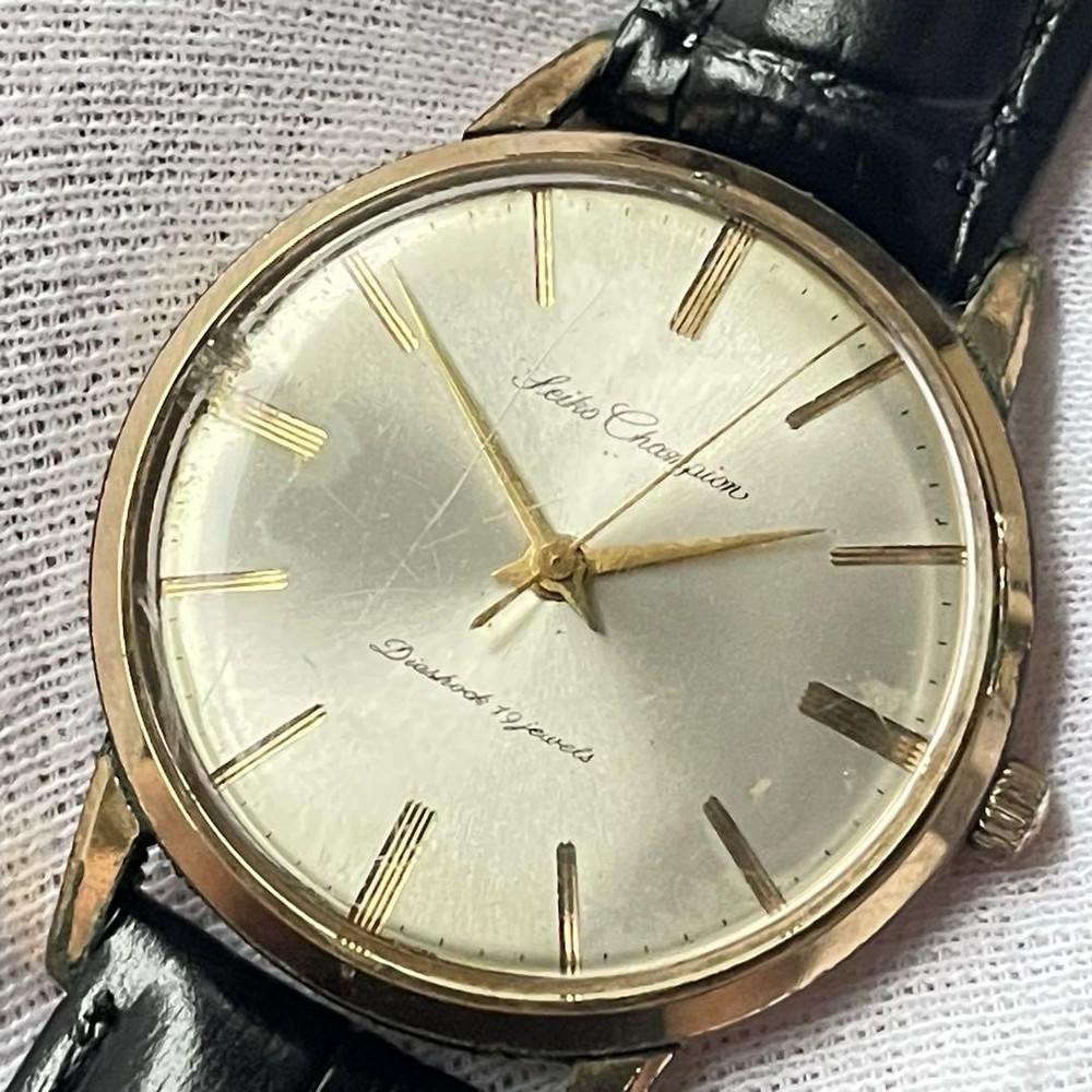 Seiko Champion Diashock 19 Jewels Mechanical Watch