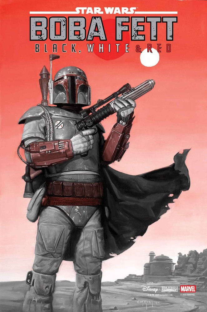 STAR WARS: BOBA FETT - BLACK, WHITE & RED #3 E.M. Gist (11/26/2025)