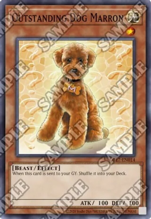 Outstanding Dog Marron - OP17-EN014 - Common - Unlimited Edition - Near Mint