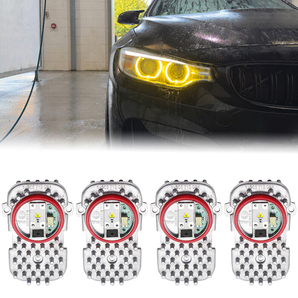 4PCS DRL Headlight LED Light Insert Diode Module For BMW 428i 435i 2011-2016 X3