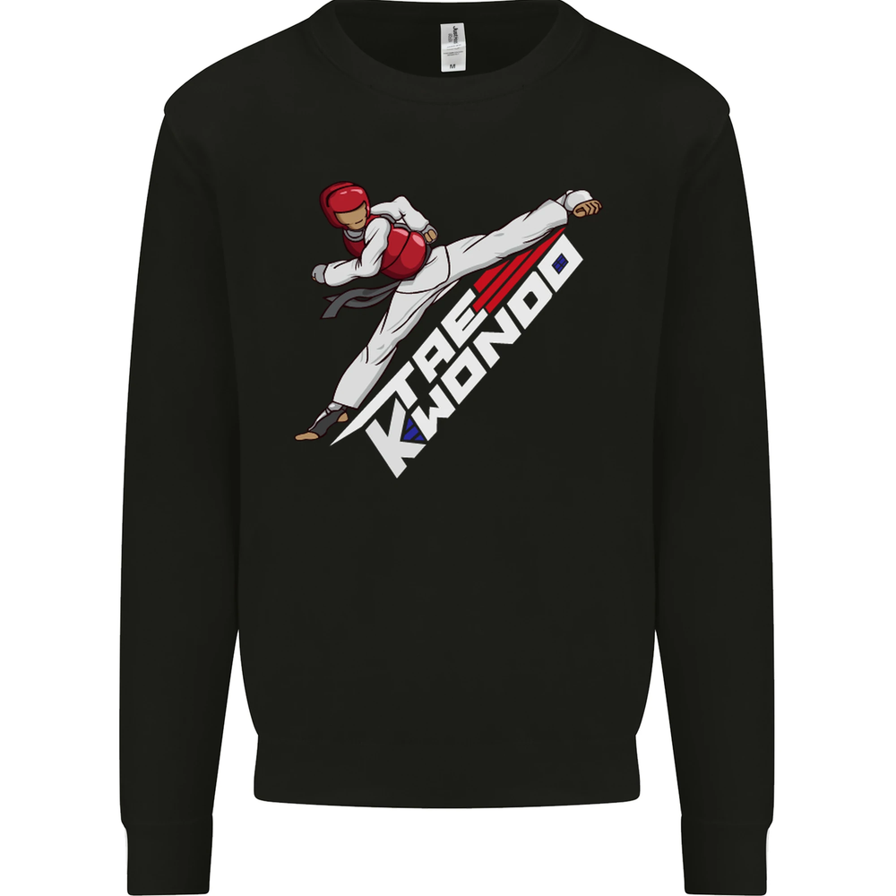 Taekwondo Fighter Mixed Martial Arts MMA Mens Sweatshirt Jumper