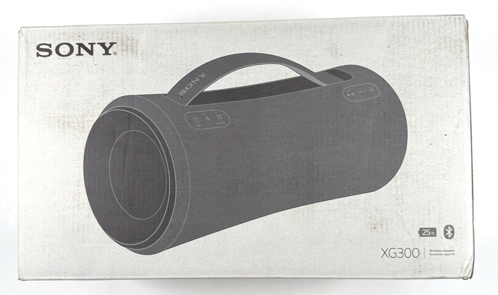 Sony SRSXG300/BC Wireless Bluetooth Portable, Black, Brand New