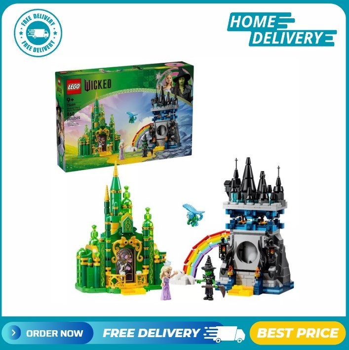 LEGO Wicked Emerald City & Kiamo Ko Castle Set 75689