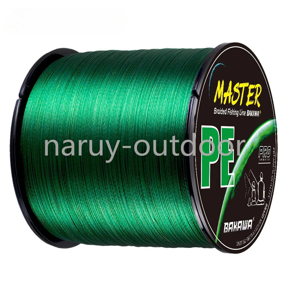 Japan 4 Strands Braided Fishing Line 100M-500M Multifilament PE Wire Saltwater