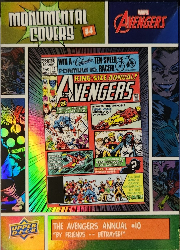 2024 Upper Deck Marvel Monumental Covers D&A Exclusive Pick your Hero