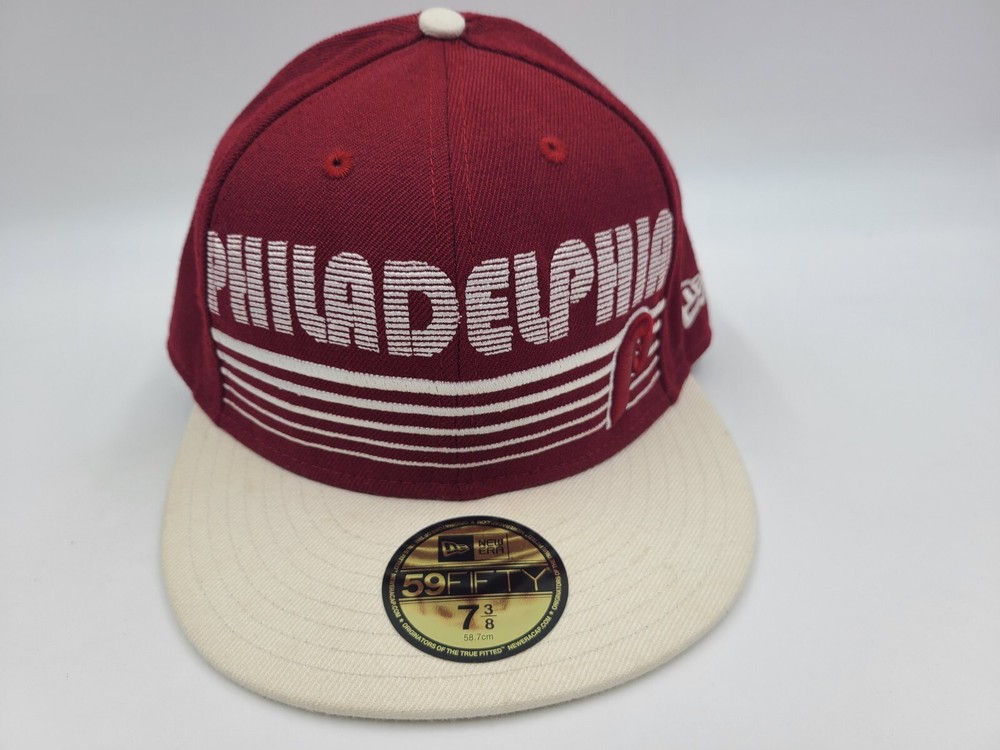 Philadelphia Phillies New Era 59Fifty Cooperstown Collection Fit 7 3/8 Hat Cap