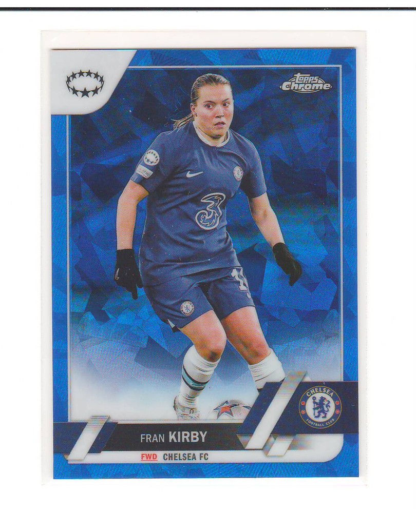 2022-23 Topps Chrome Sapphire UWCL #59 Fran Kirby