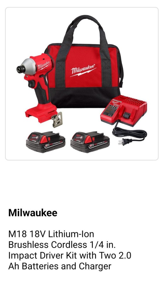 Milwaukee M18 18 1/4