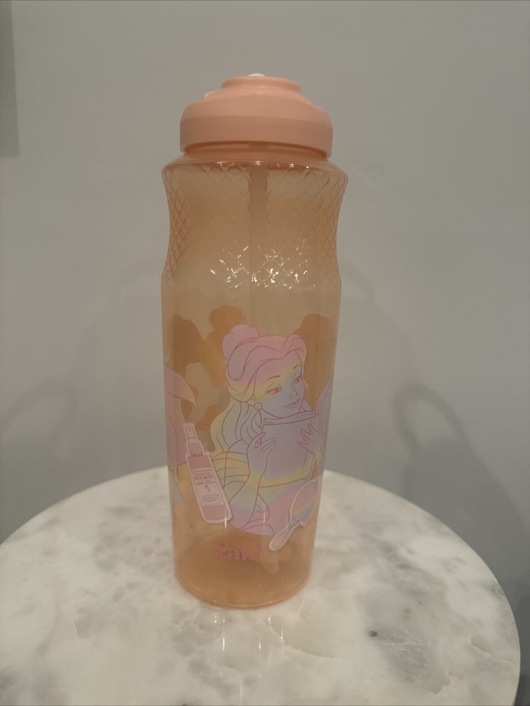 Zak Designs 30oz Multi Princess Durable Plastic Murphy Bottle
