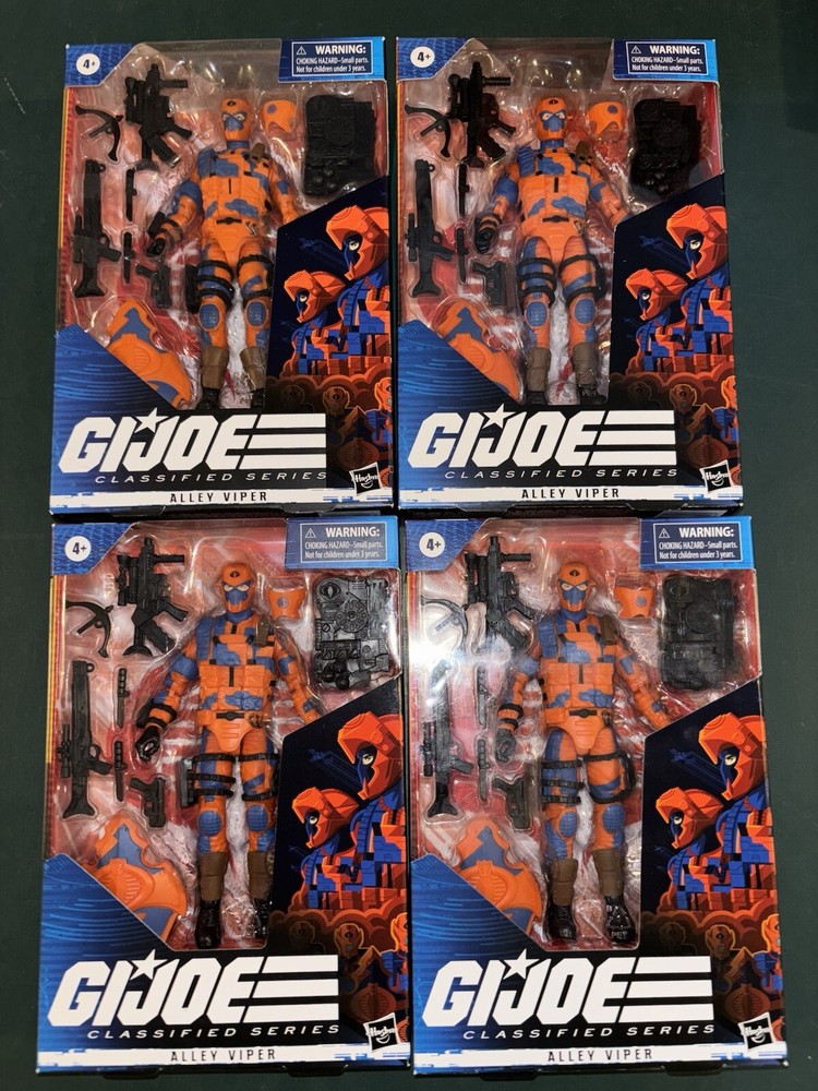 GI JOE Classified Cobra Alley Viper ARMY BUILDER LOT #34 Vipers