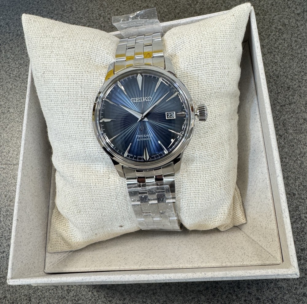 Seiko Presage Blue Men's Watch - SRPB41J1