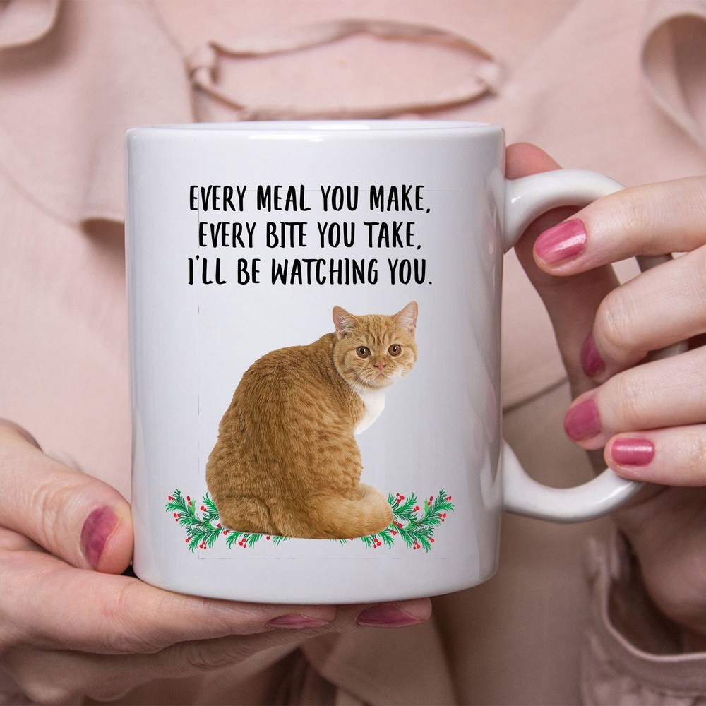 Funny Saying Gifts For Pet Lovers British Shorthair Cat White Mug