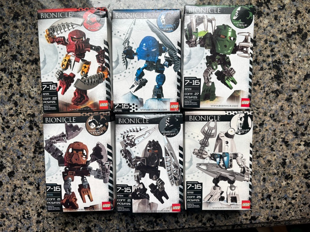 LEGO BIONICLE: Piruk (8723) New Factory Sealed NIB Mint Condition
