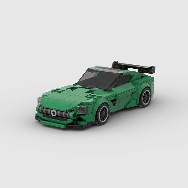 LEGO MOC Mercedes-AMG GT R Speed Champions Kit Fast Shipping Great Gift Idea
