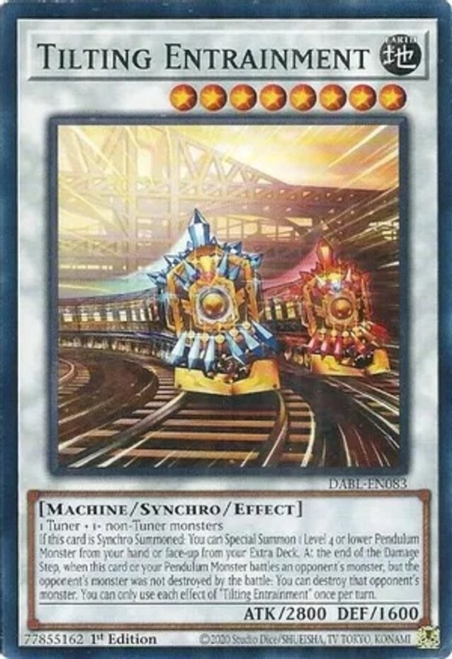Tilting Entrainment DABL-EN083 Common 1st Edition Lightly Played