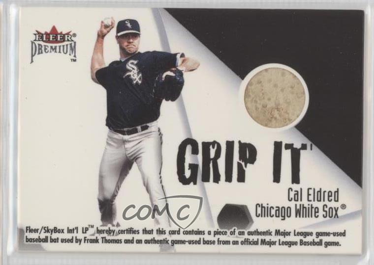 2001 Fleer Premium Grip It and Rip It Plus /200 Cal Eldred Frank Thomas HOF