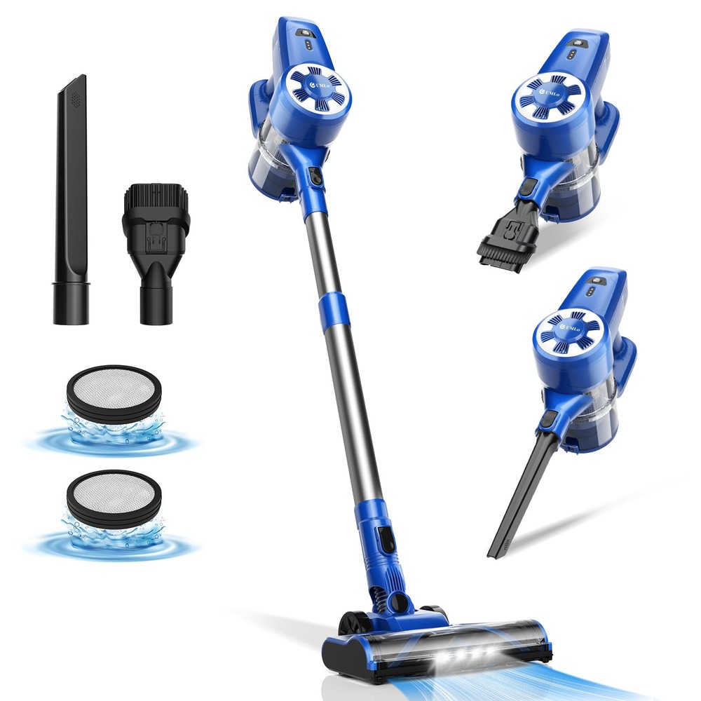 Cordless Vacuum Cleaner for Home, Ultra-Lightweight 6-in-1 Cordless Stick Vac...
