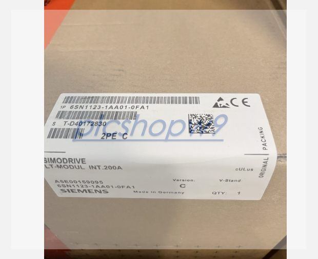 6SN1123-1AA01-0FA1 1PC NEW SIEMENS SIMODRIVE 611 POWER MODULE 6SN1123-1AA01-0FA1