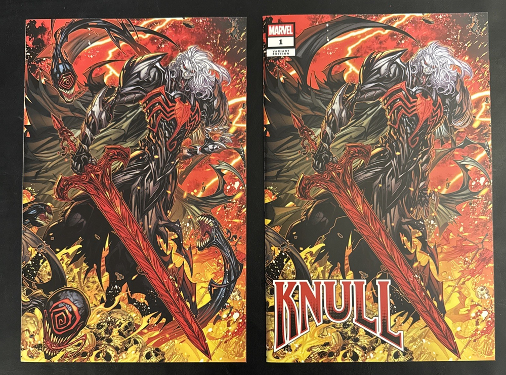 Knull #1 - Jonboy Meyers VIRGIN/TRADE SET Ltd 400 w/COA UNREAD • NM/M