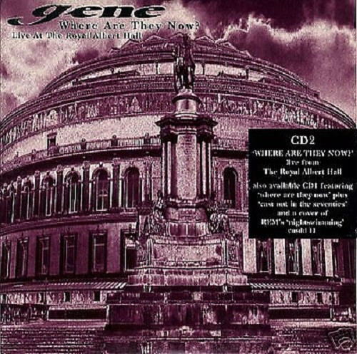 Gene Where Are they 4 LIVE SLEEVE UK CD Single SEALED