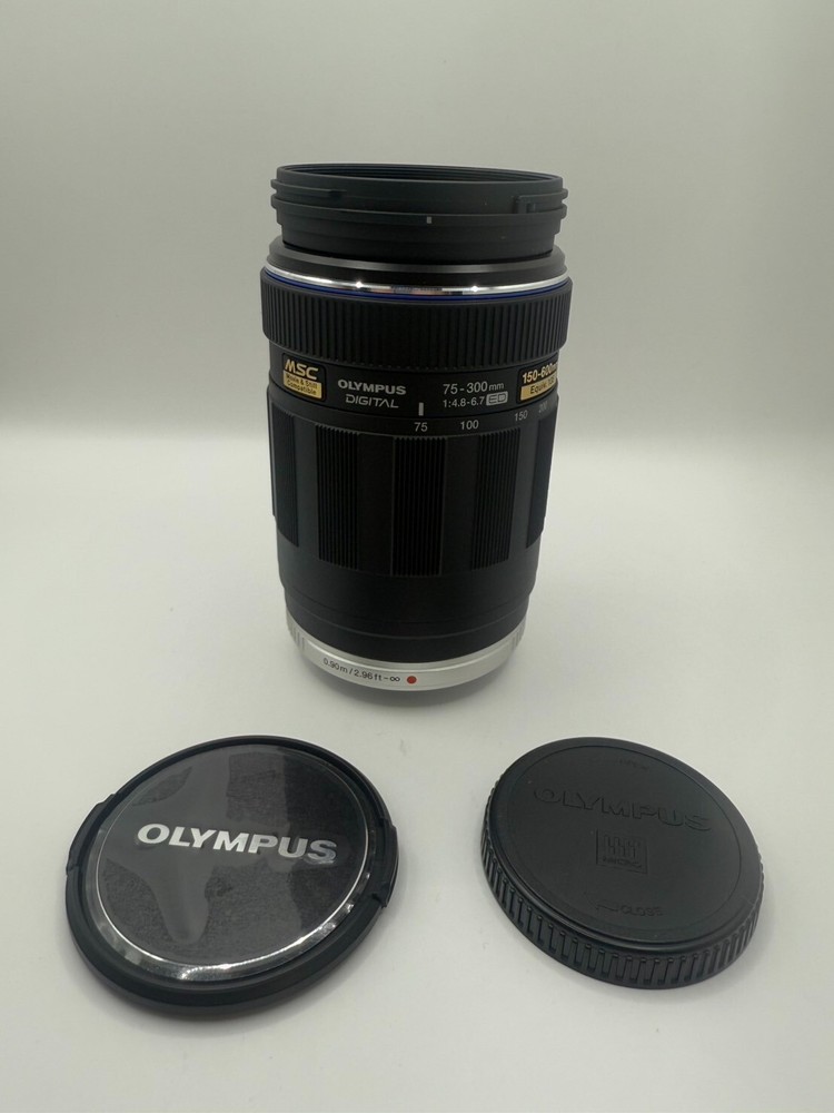 OLYMPUS M.ZUIKO DIGITAL 75-300mm F4.8-6.7 ED MSC Telephoto Lens from Japan