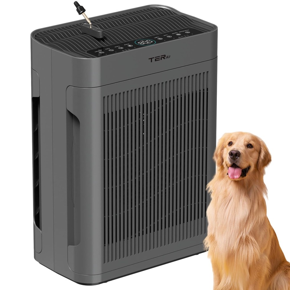 Large Room Air Purifier for 3000 Sq Ft with Washable H13 Filter