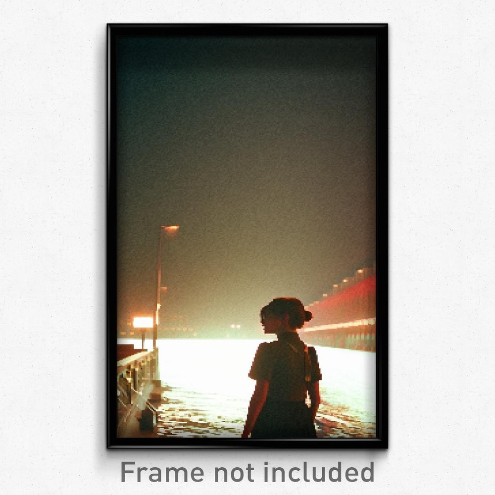 Pixel Art Poster - Stylish Dike (8 Bit Psychedelic Trippy Video Game Print)